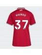 Ženski Nogometna dresi replika Manchester United Kobbie Mainoo #37 Domači 2026-27 Kratek rokav Ženski Nogometna dresi replika Manchester United Kobbie Mainoo #37 Domači 2026-27 Kratek rokav